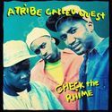 Album cover art for "Check the Rhime (Mr. Muhammad’s Mix)" by A Tribe Called Quest