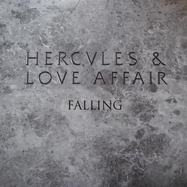 Album cover art for "Falling" by Hercules & Love Affair & Shaun J. Wright