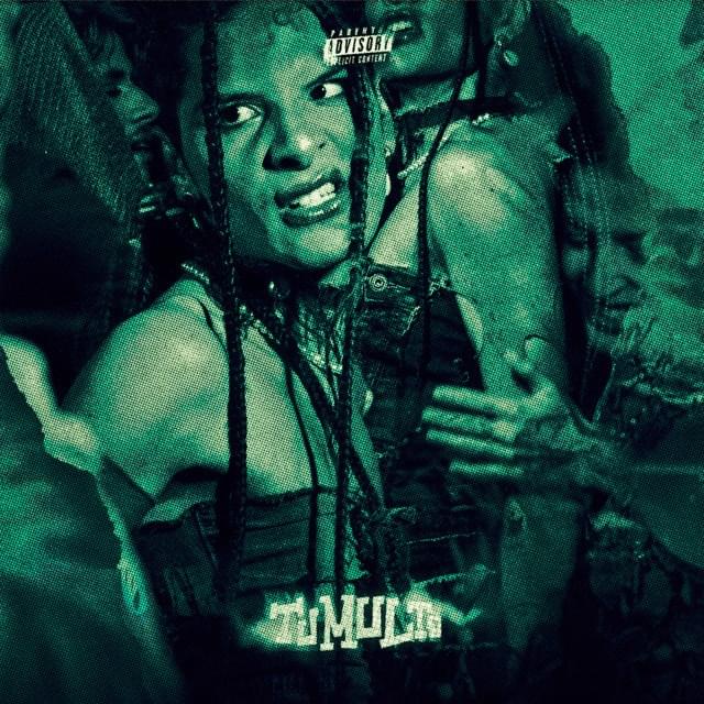Album cover art for "TUMULTO" by JoJo