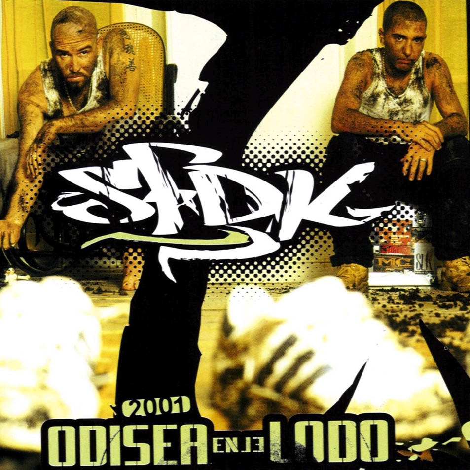 Album cover art for "El Liricista En El Tejado" by SFDK