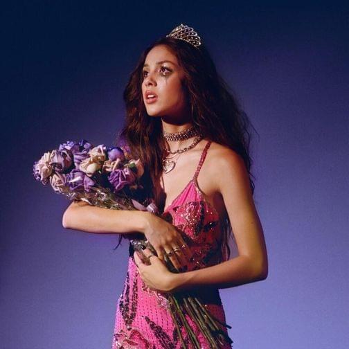 Album cover art for "​happier/deja vu (SOUR Prom)" by Olivia Rodrigo