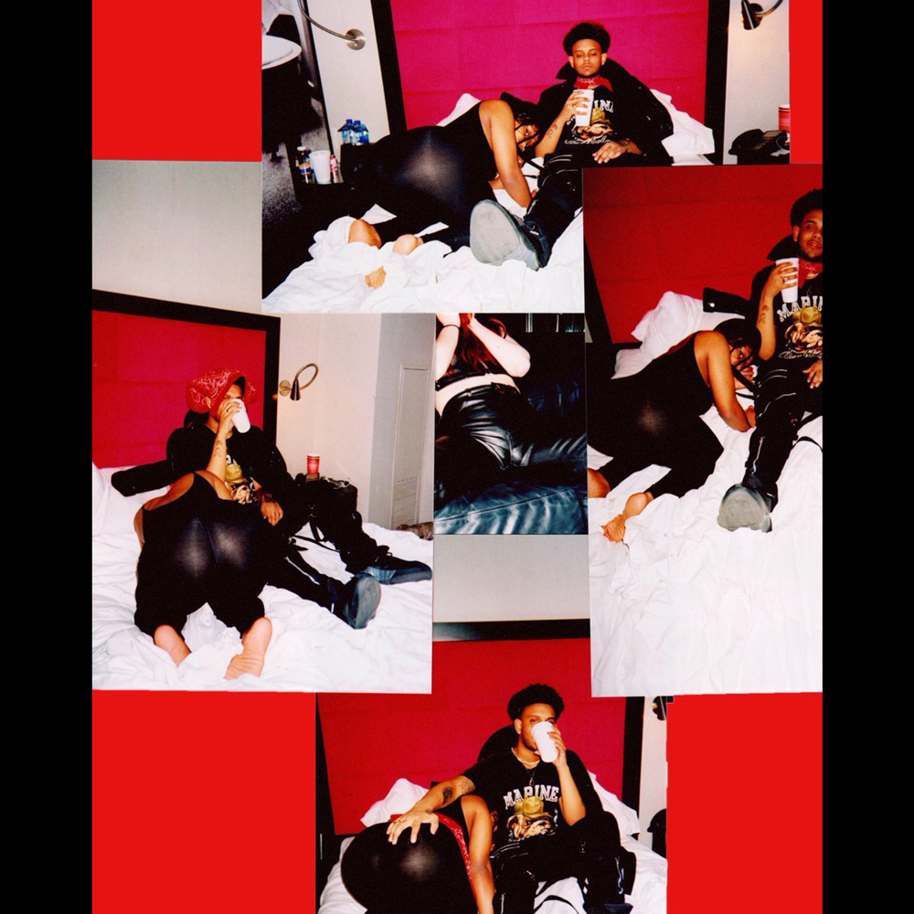 Album cover art for "Glock in My Benz" by Smokepurpp