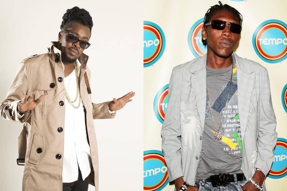 Album cover art for "Caan Tek No Liberty" by Vybz Kartel & Beenie Man