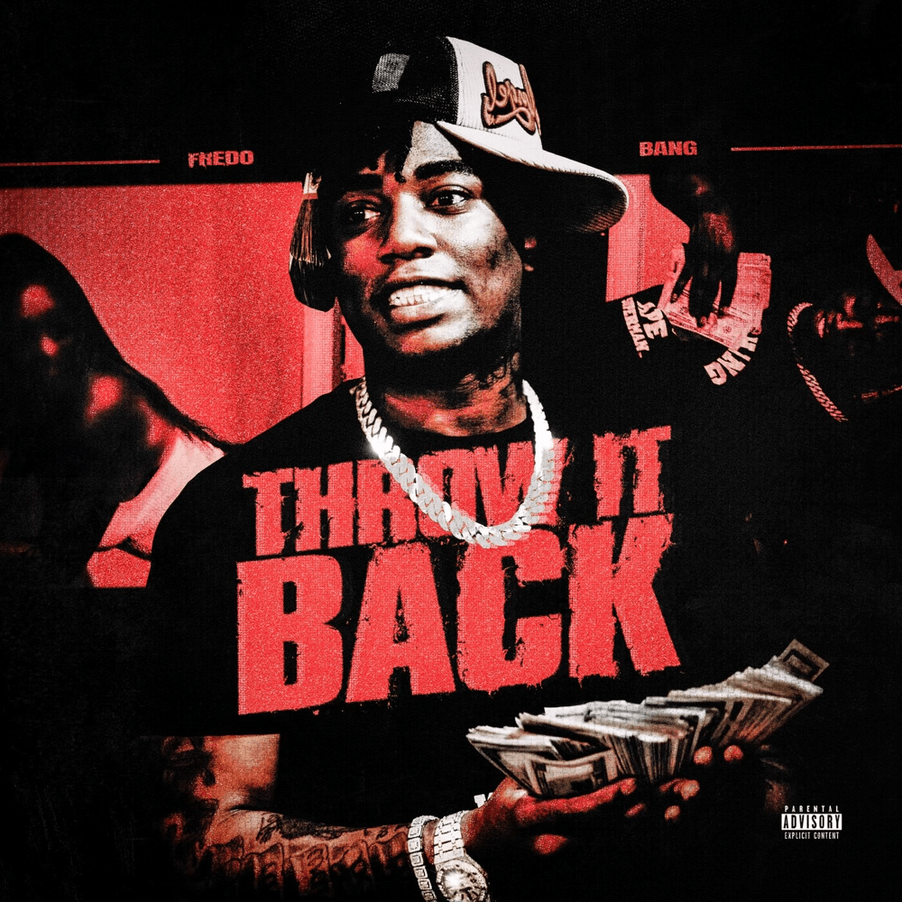 Album cover art for "Throw It Back" by Fredo Bang
