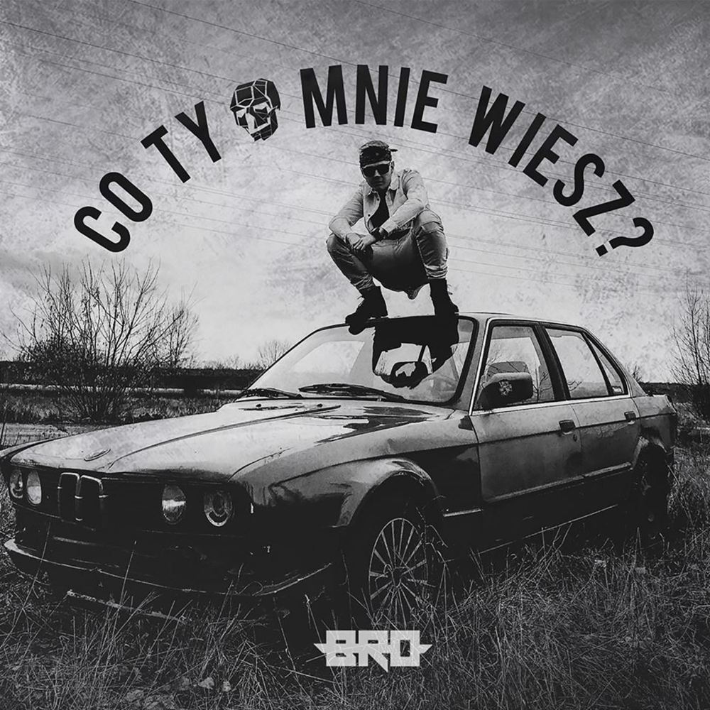 Album cover art for "Co ty o mnie wiesz?" by B.R.O (POL)