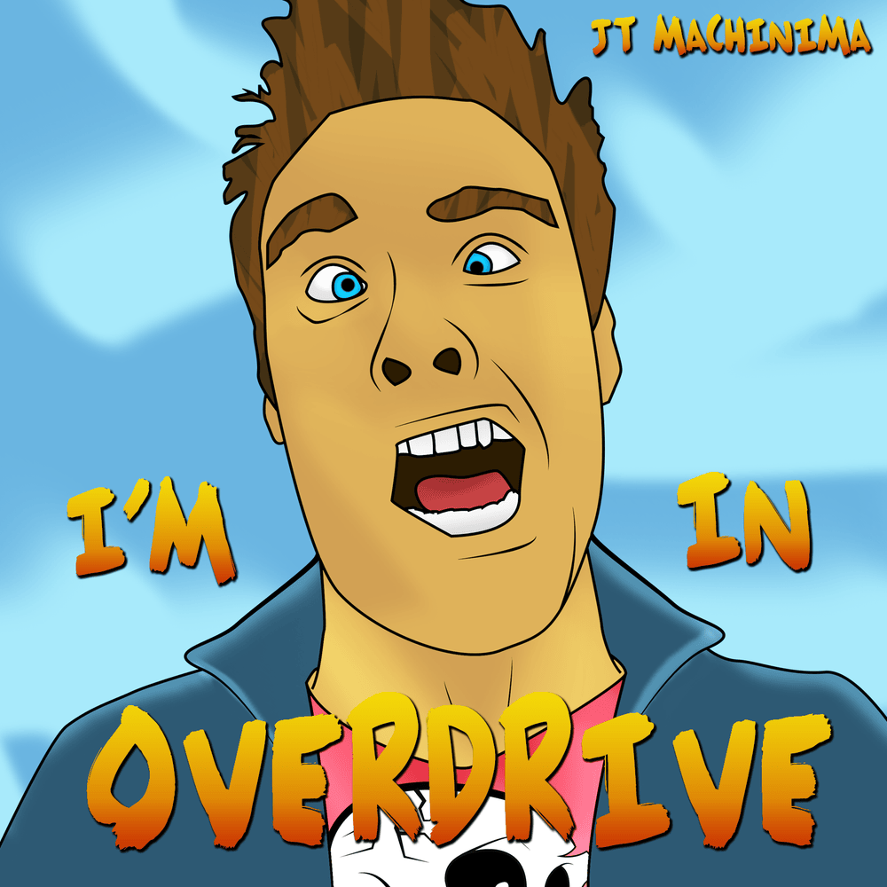 Album cover art for "I’m in Overdrive" by JT Music