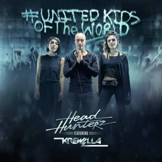 Album cover art for "United Kids of the World" by Headhunterz & Krewella