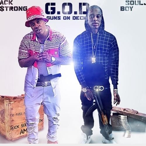 Album cover art for "G.O.D." by Soulja Boy & Pack Strong