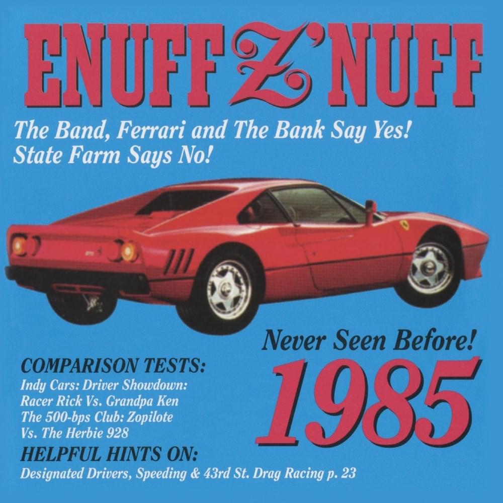 Album cover art for "No Second Time" by Enuff Z’Nuff