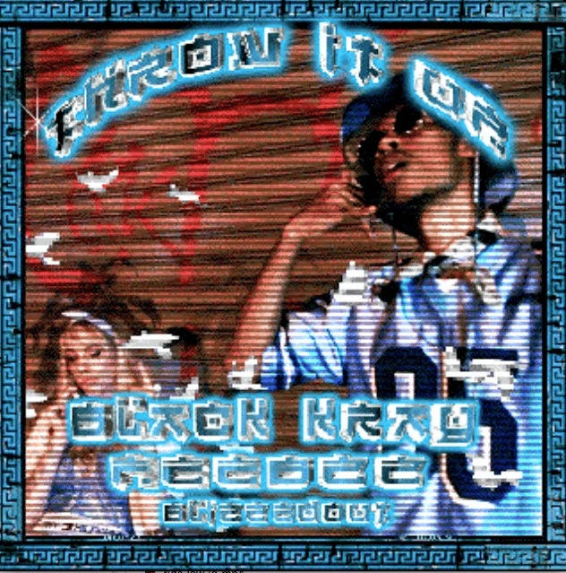 Album cover art for "Throw It Up" by XOFBZ & Sickboyrari
