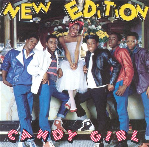 Album cover art for "Pass the Beat" by New Edition
