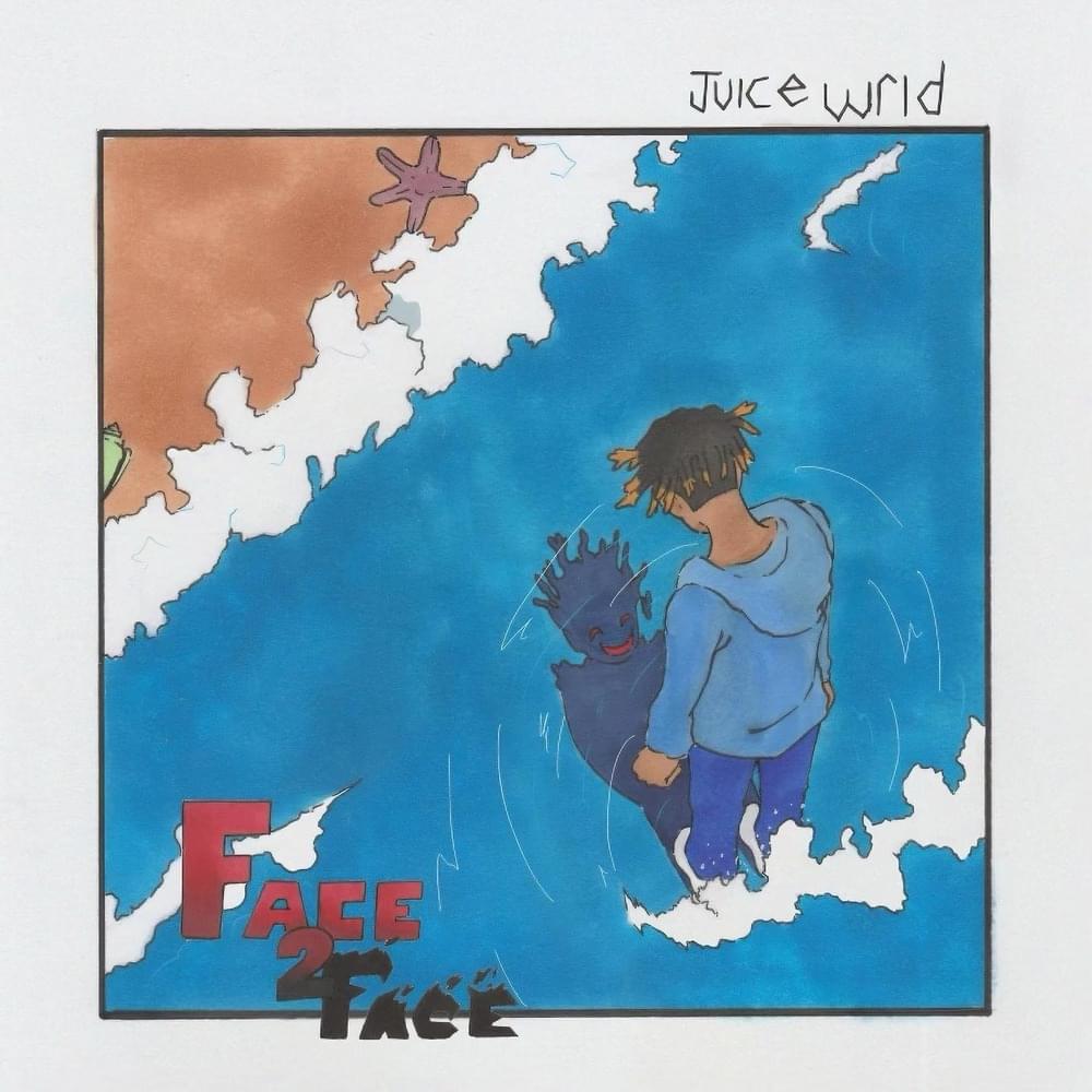 Album cover art for "Face 2 Face" by Juice WRLD