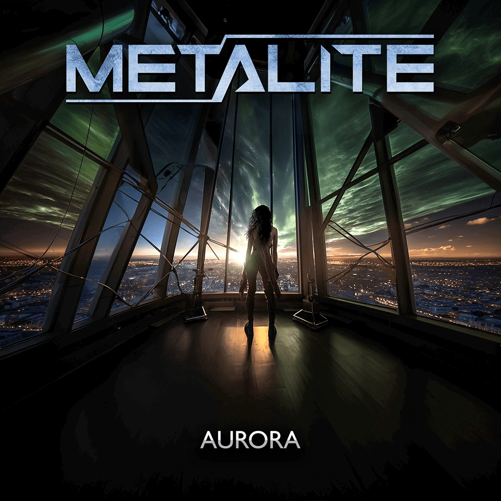 Album cover art for "Aurora" by Metalite