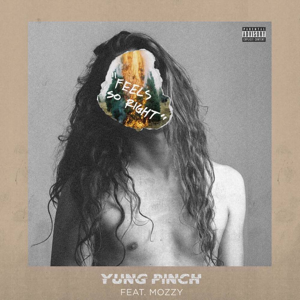 Album cover art for "Feels So Right" by Yung Pinch & Mozzy