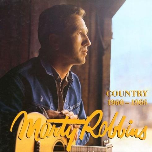 Album cover art for "Over High Mountain" by Marty Robbins