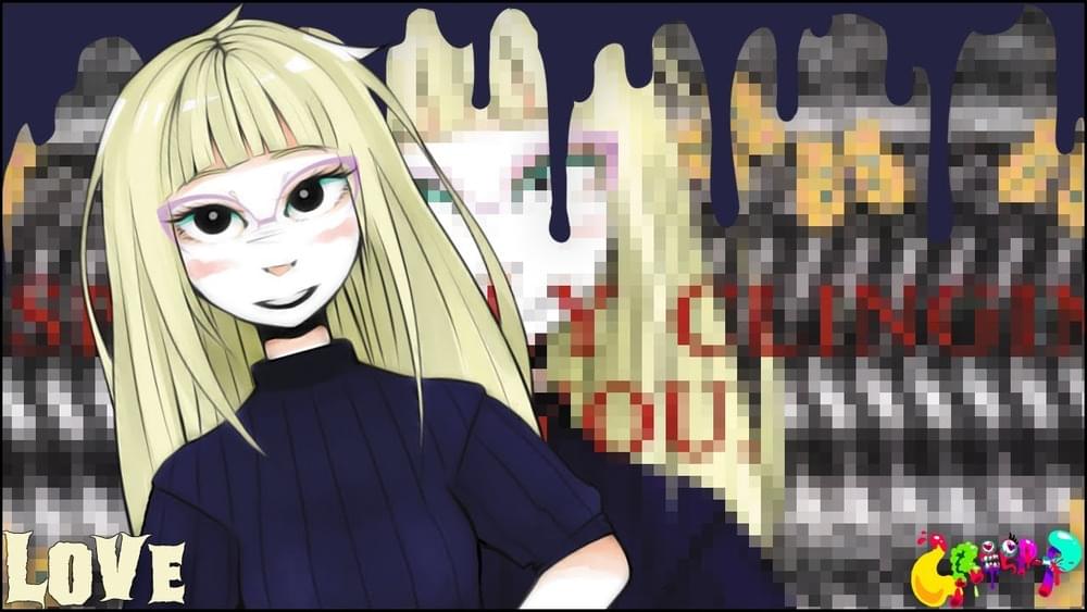 Album cover art for "愛 (Love) (English Version)" by Creep-P & CYBER DIVA