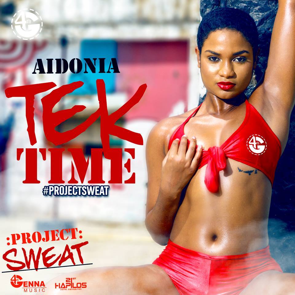 Album cover art for "Tek Time" by Aidonia
