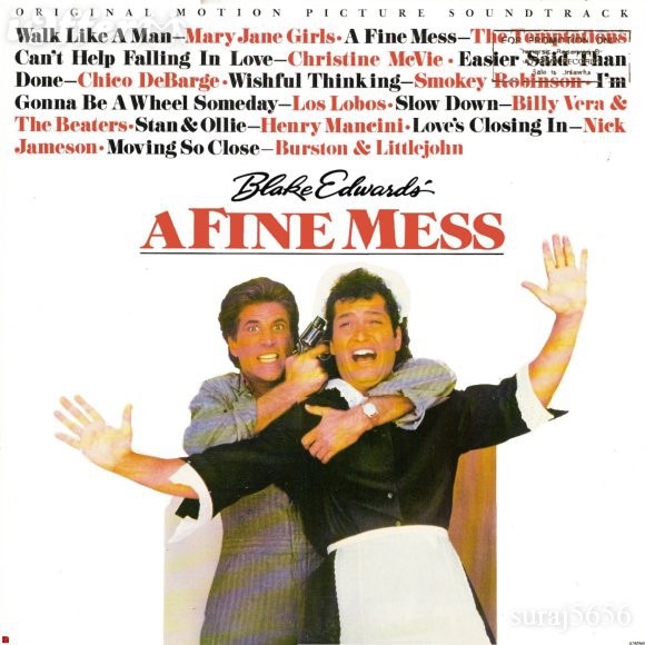 Album cover art for "A Fine Mess" by The Temptations