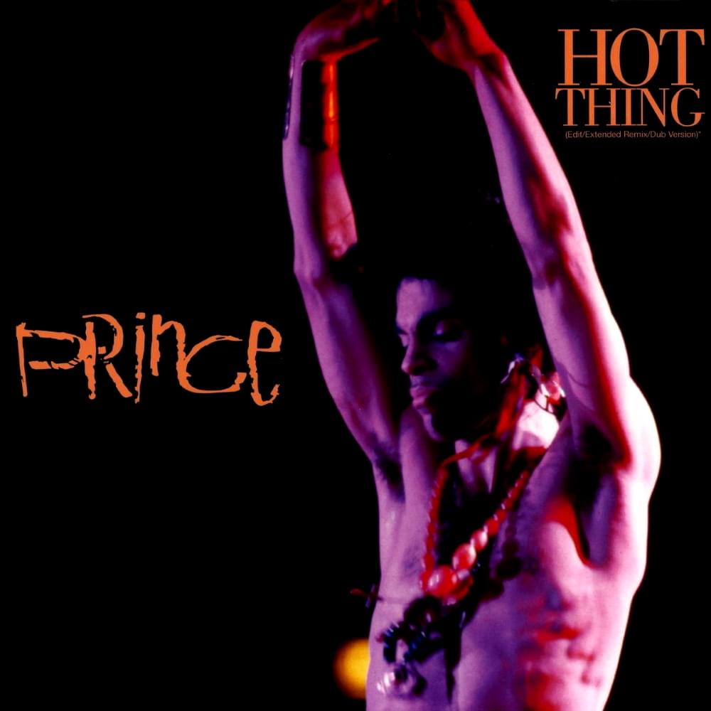 Album cover art for "Hot Thing" by Prince