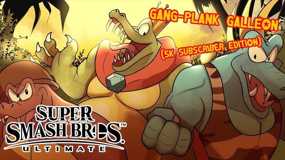 Album cover art for "Gang-Plank Galleon - Super Smash Bros. Ultimate Cover" by Juno Songs