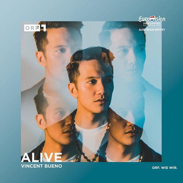 Album cover art for "Alive" by Vincent Bueno