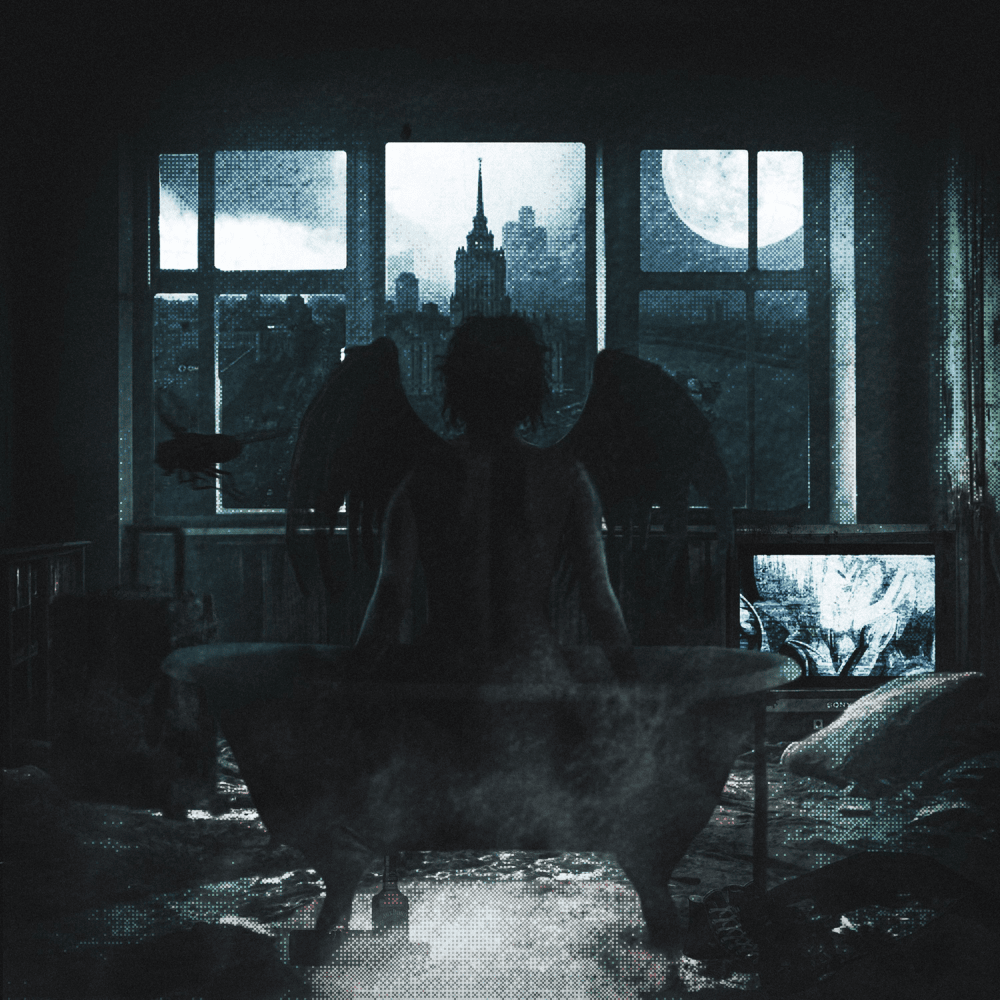 Album cover art for "BloodySnow" by CODE80