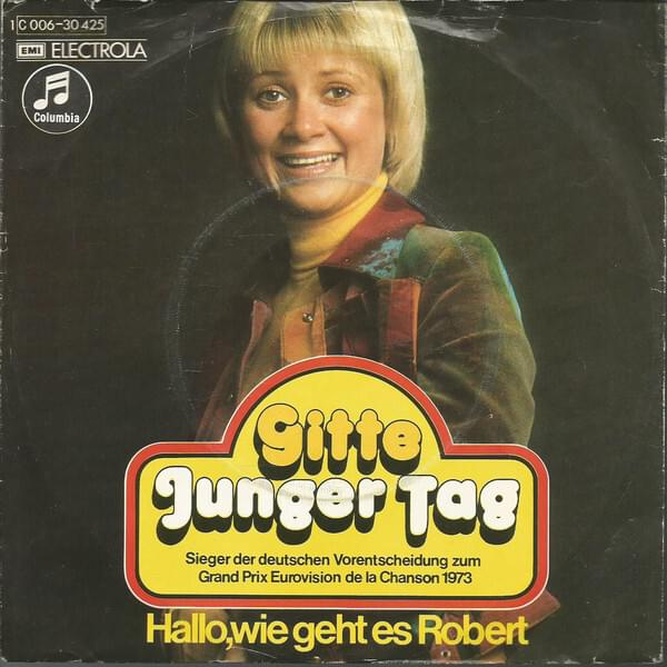 Album cover art for "Junger Tag" by Gitte Hænning & Gitte