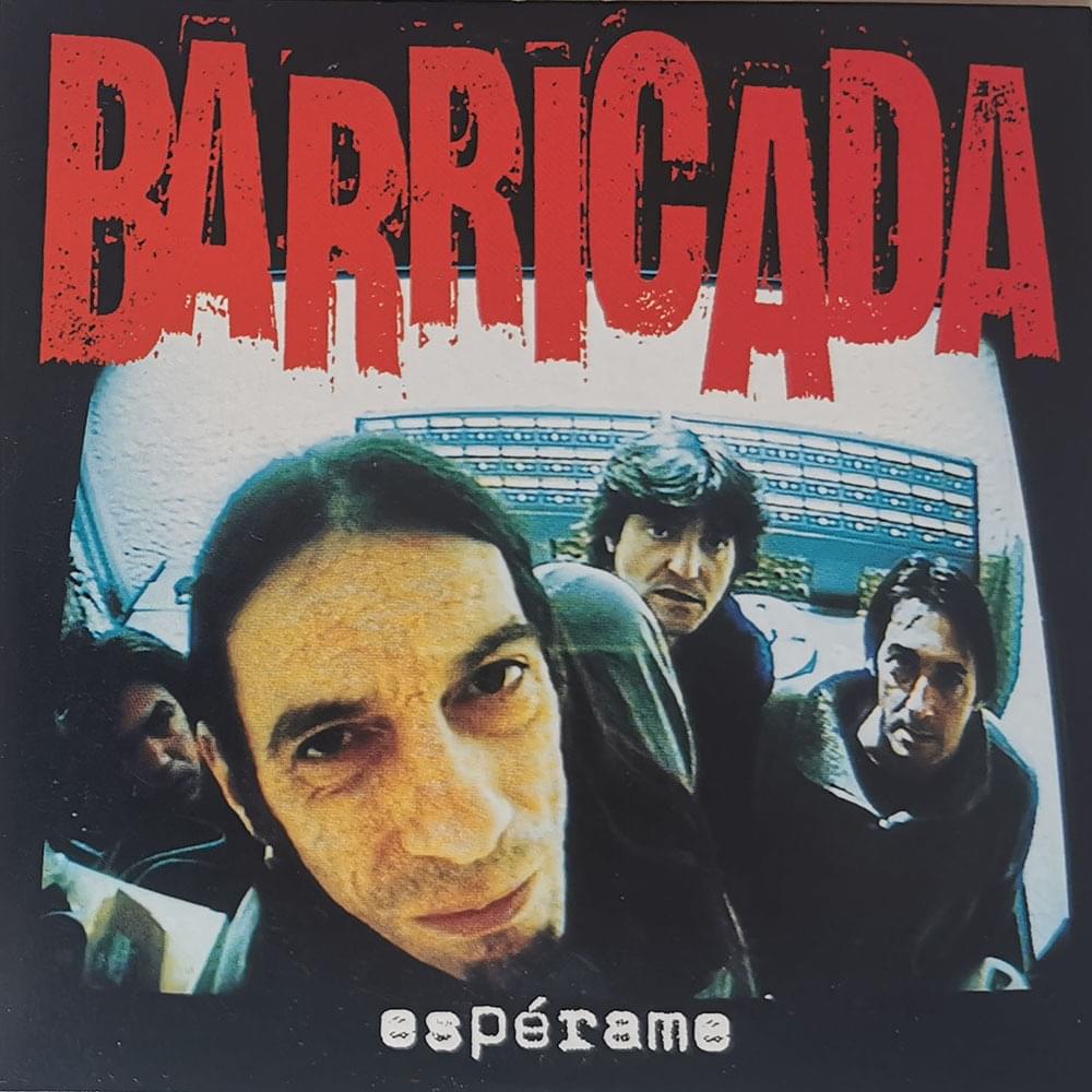 Album cover art for "Espérame" by Barricada