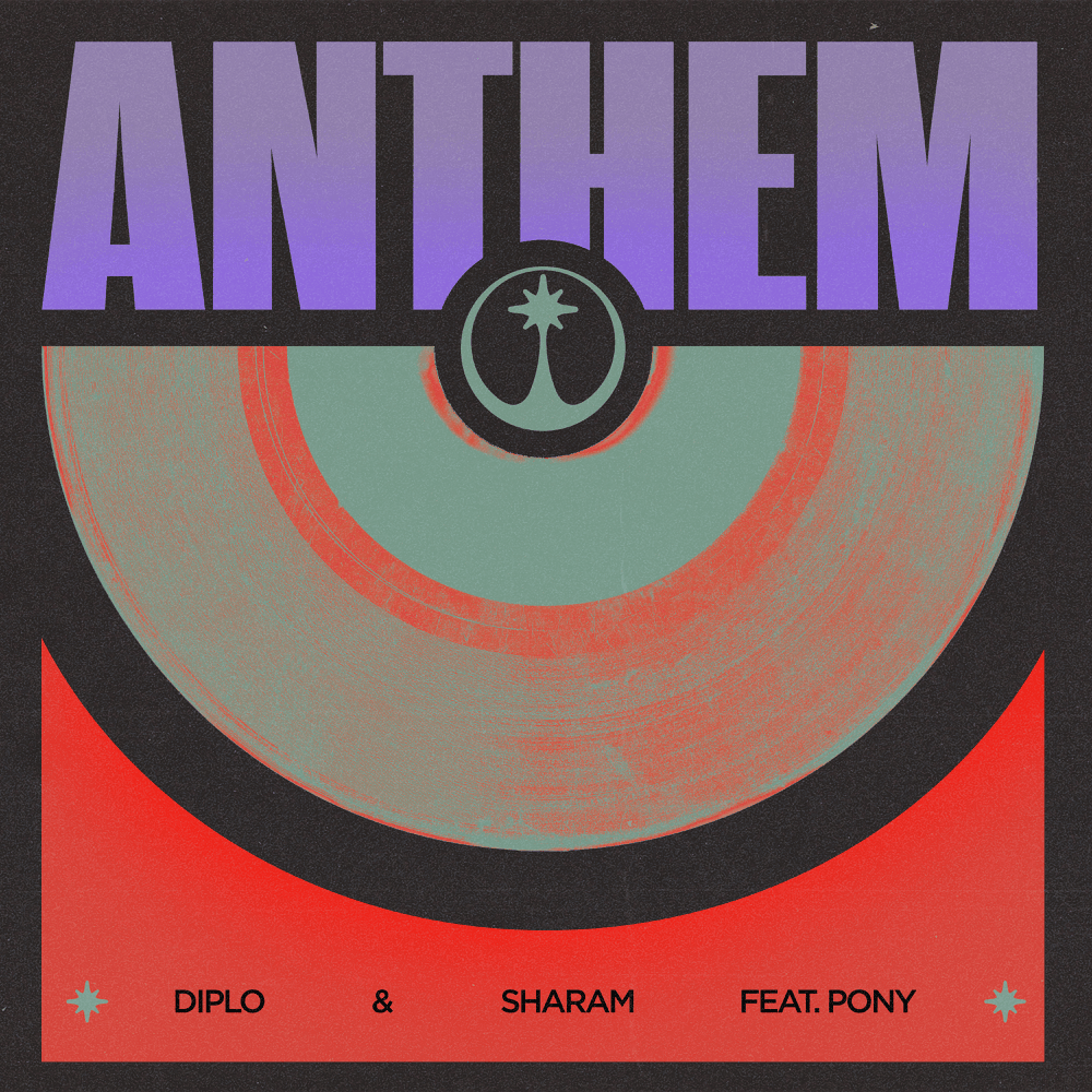 Album cover art for "Anthem" by Diplo