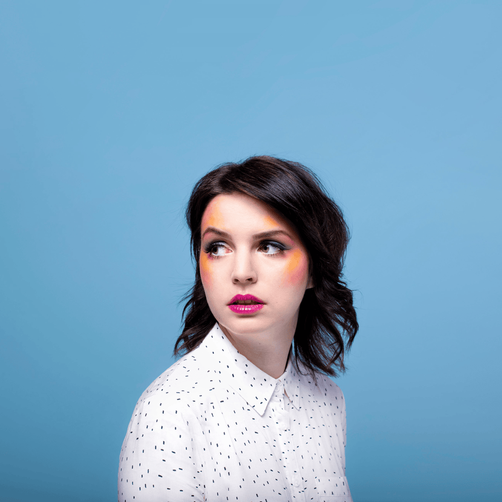 Album cover art for "Human Behaviour" by Emma Blackery