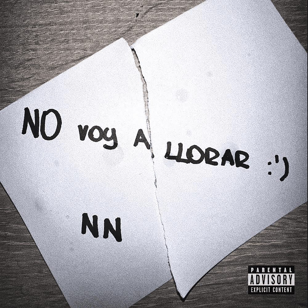 Album cover art for "NO voy a llorar :’)" by NICKI NICOLE
