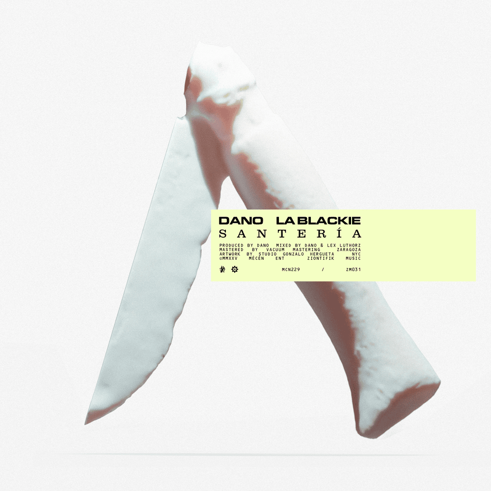 Album cover art for "Santería" by Dano