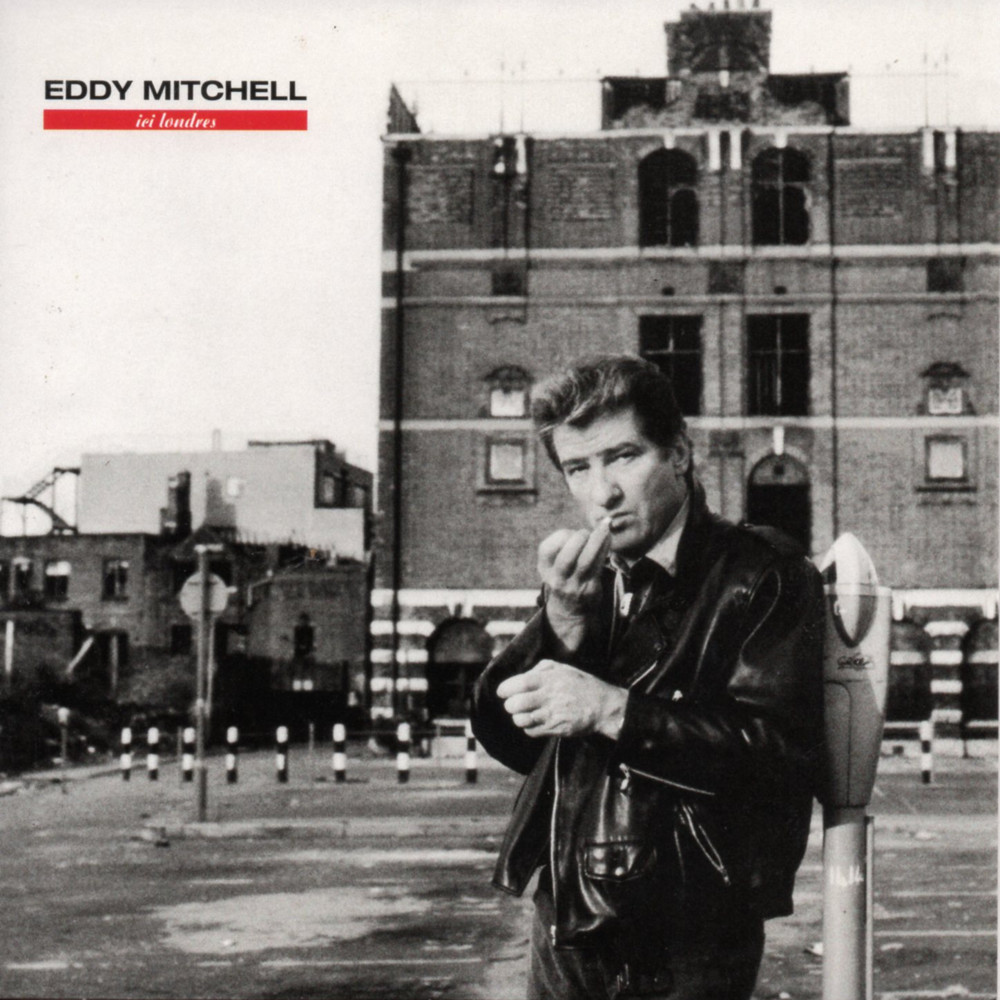 Album cover art for "Mon cœur vinyle" by Eddy Mitchell