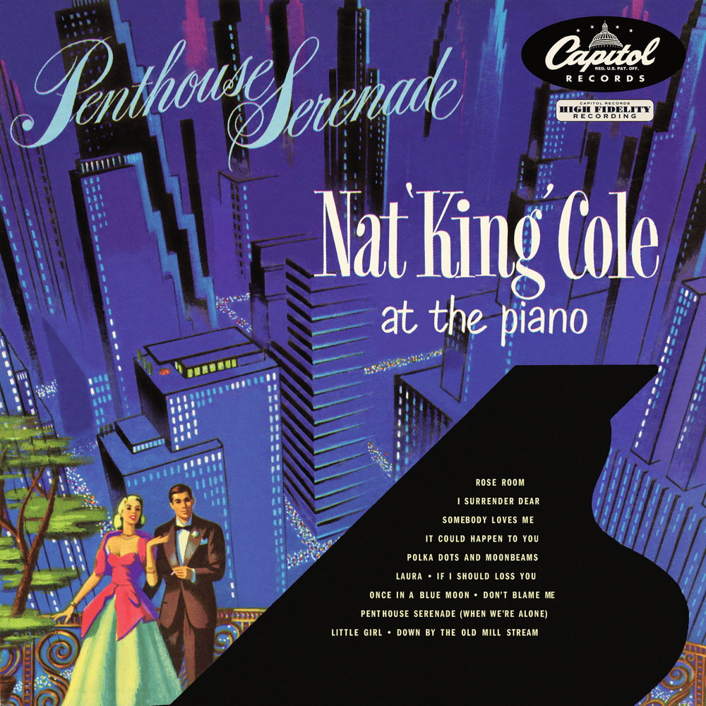 Album cover art for "Laura" by Nat “King” Cole