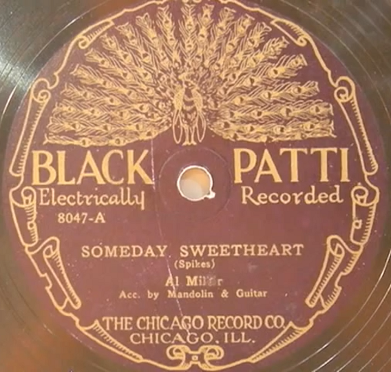 Album cover art for "Someday Sweetheart" by Al Miller