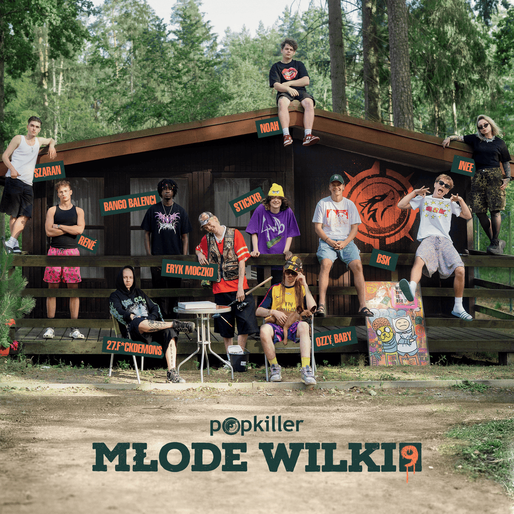 Cover image for Popkiller Młode Wilki 9
