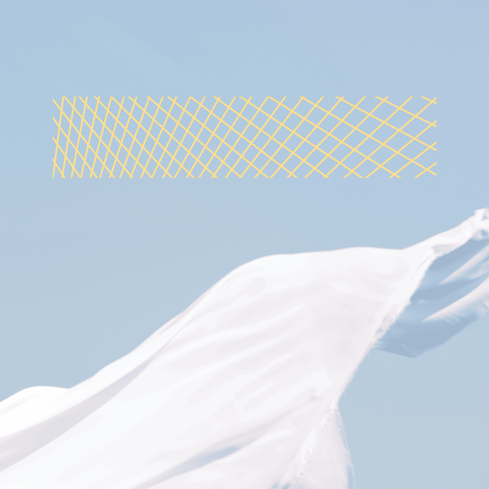 Album cover art for "Weit und blau" by Tua