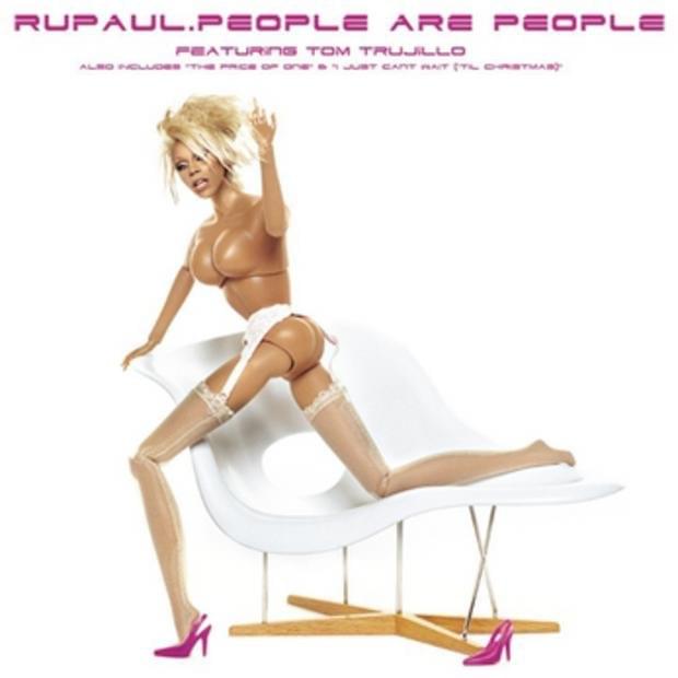 Album cover art for "I Just Can’t Wait (’Til Christmas)" by RuPaul & Chris Willis