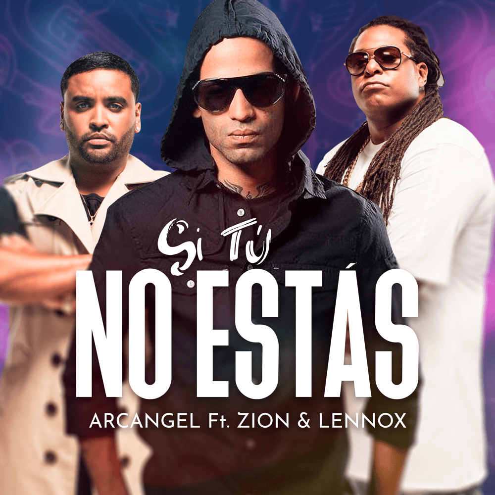 Album cover art for "Si Tú No Estás" by Arcángel