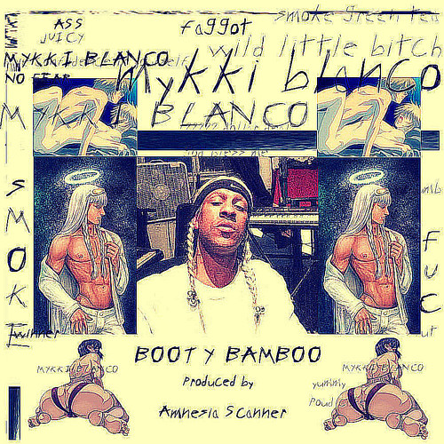 Album cover art for "Booty Bambo" by Mykki Blanco