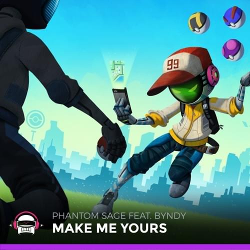 Album cover art for "Make Me Yours" by Phantom Sage & Byndy