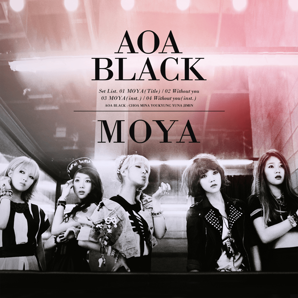 Album cover art for "모야 (MOYA)" by AOA
