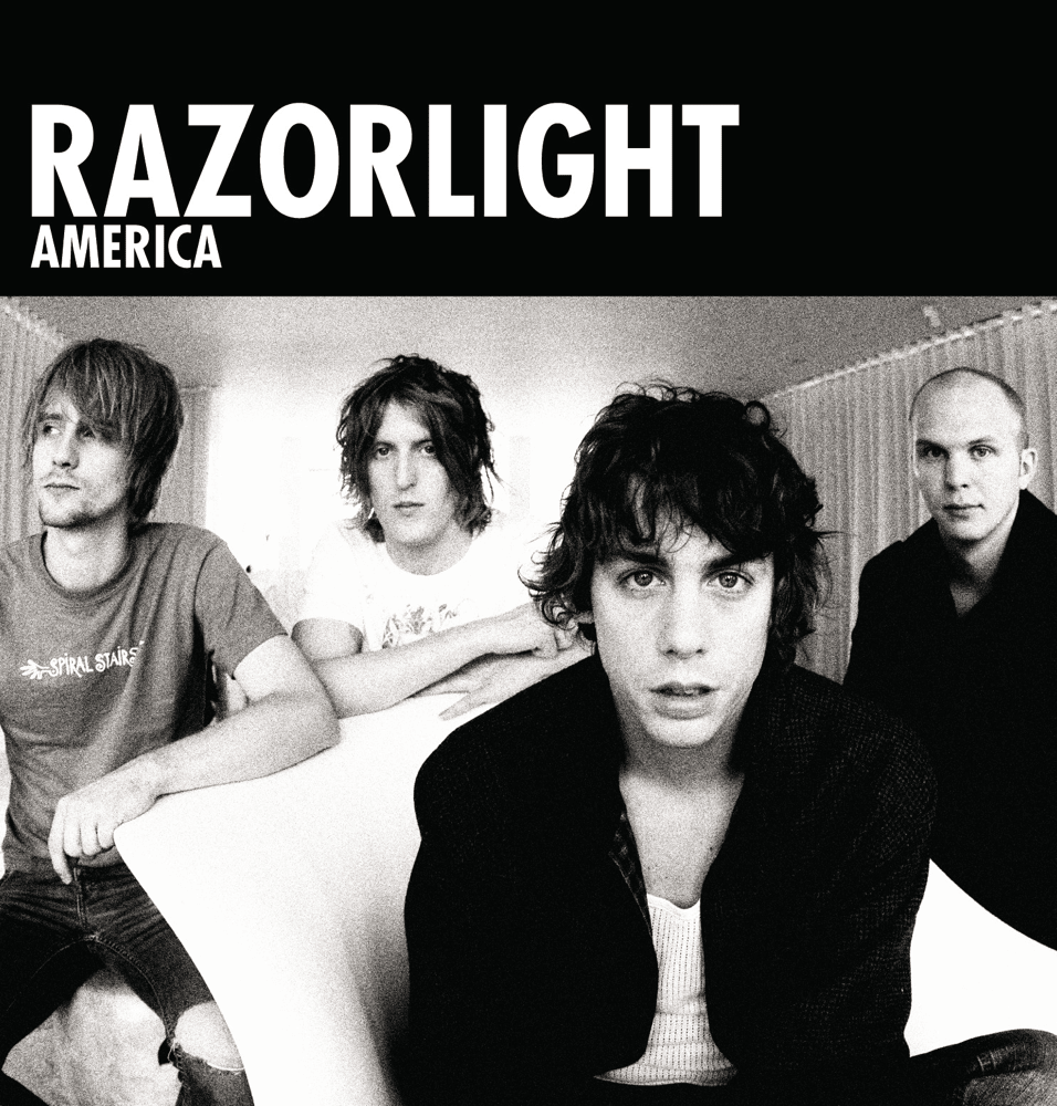 Album cover art for "America" by Razorlight