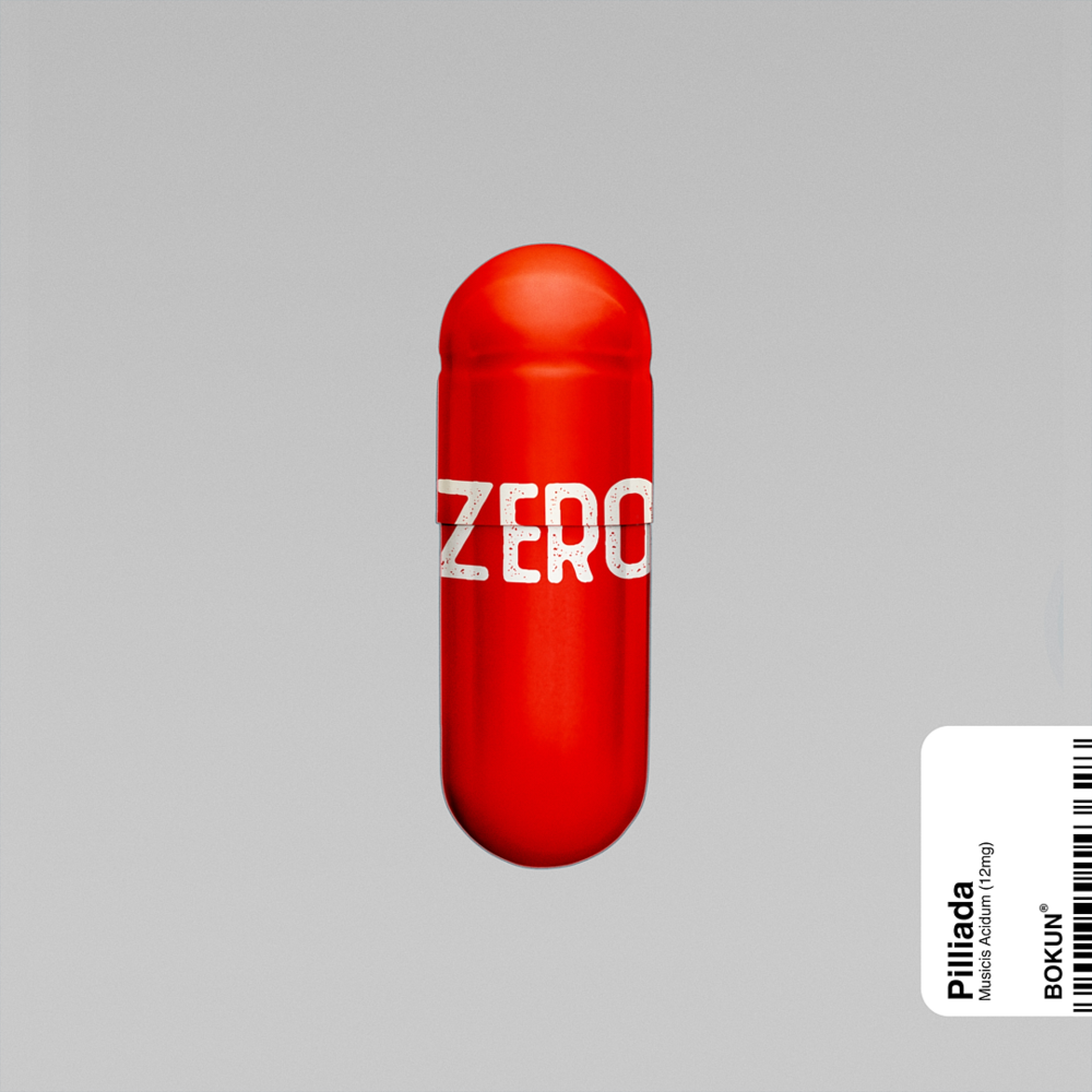 Album cover art for "Zero" by Paweł Bokun