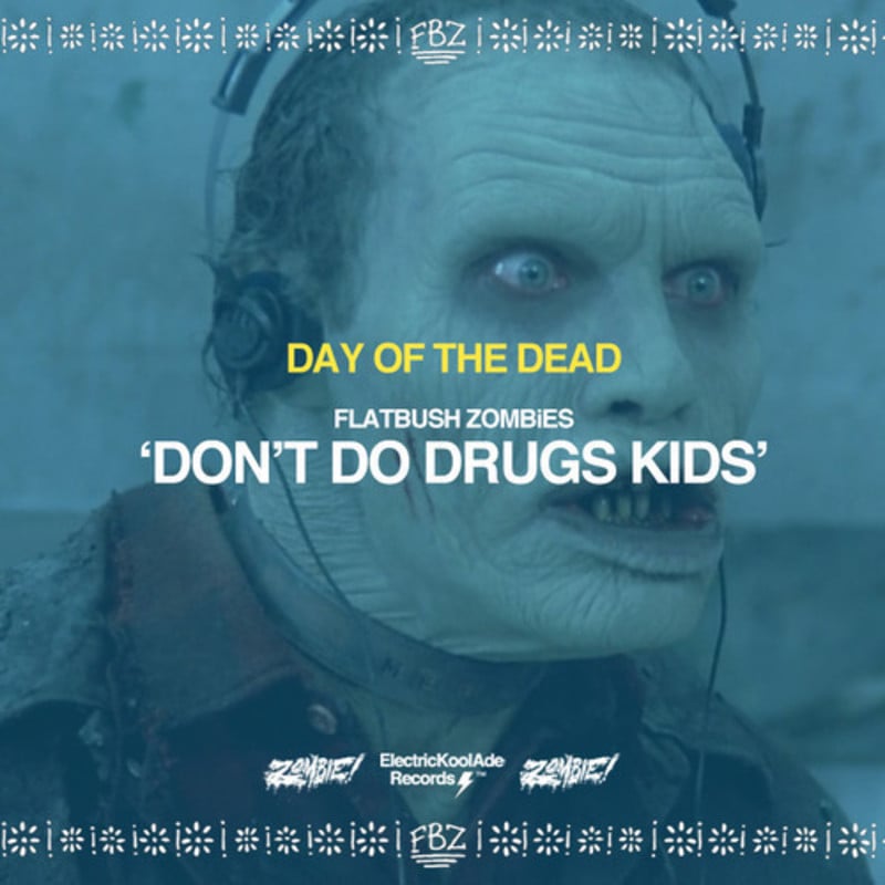 Album cover art for "Don’t Do Drugs Kids" by Flatbush Zombies