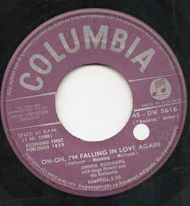 Oh-Oh, I’m Falling In Love Again by Jimmie F. Rodgers