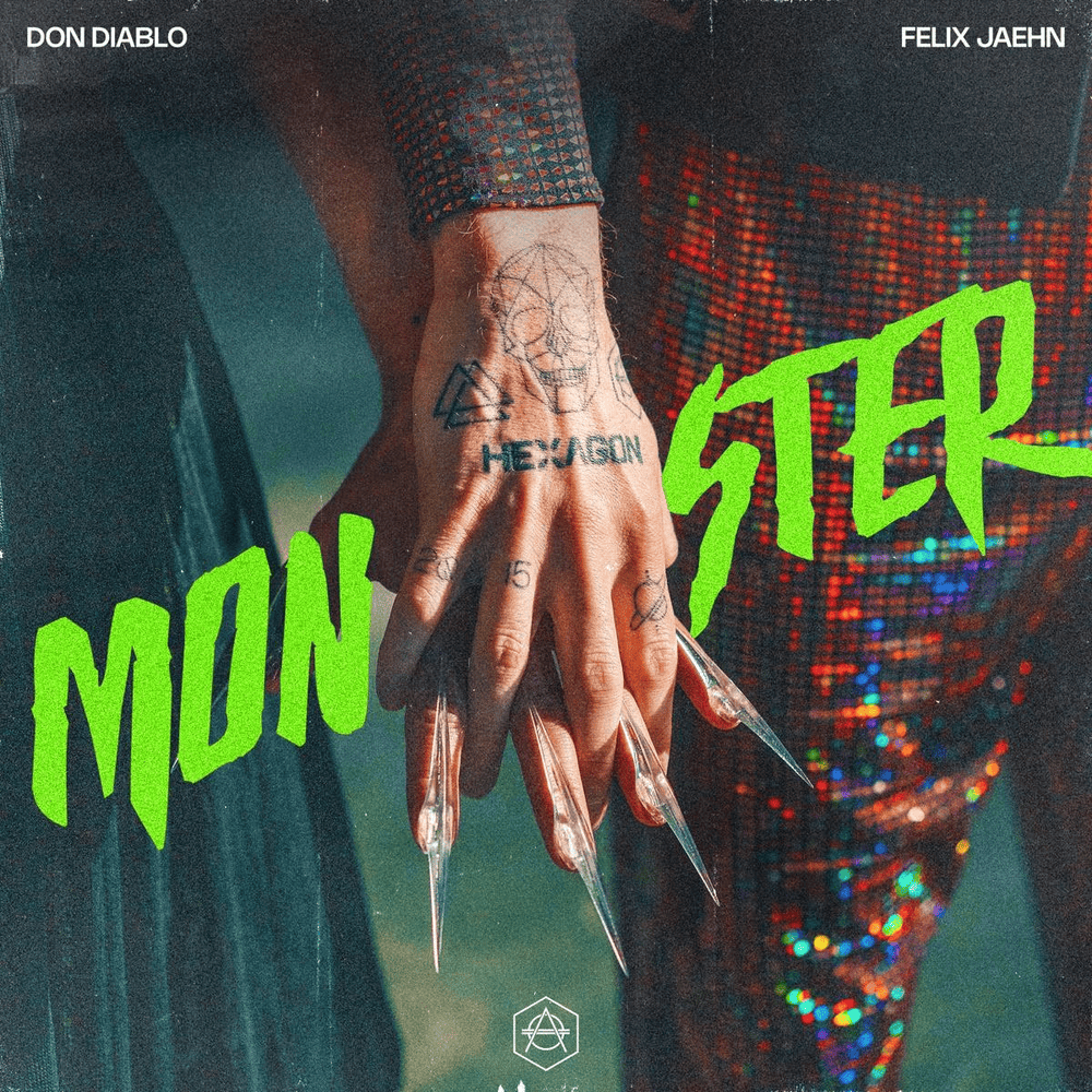 Album cover art for "Monster" by Bravo Hits