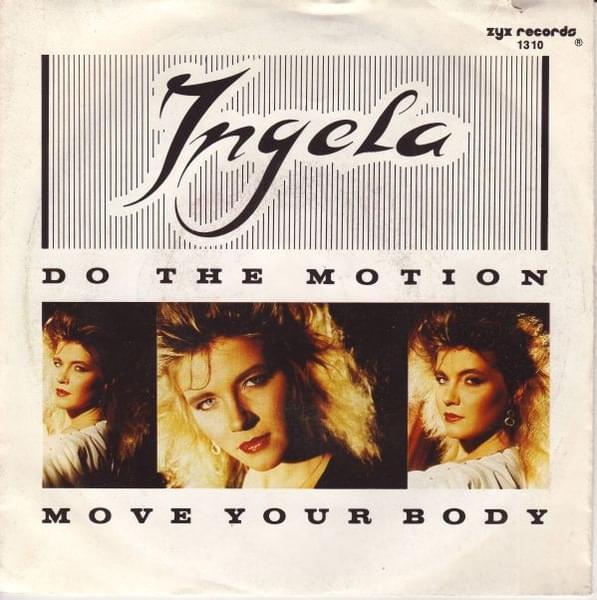 Album cover art for "Do The Motion" by Ingela