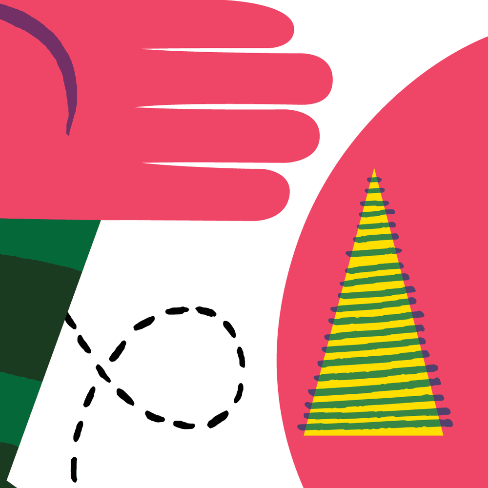 Album cover art for "One More Crime" by Deerhoof