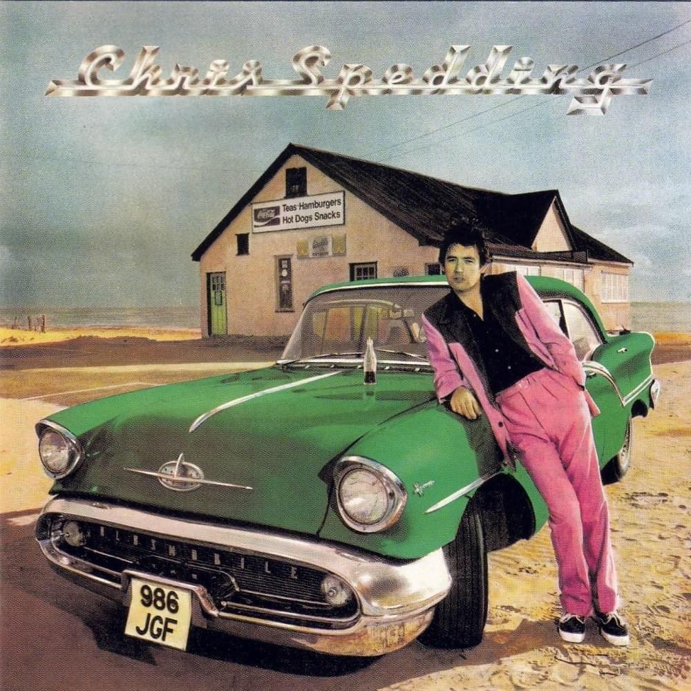 Album cover art for "Motor Bikin’" by Chris Spedding